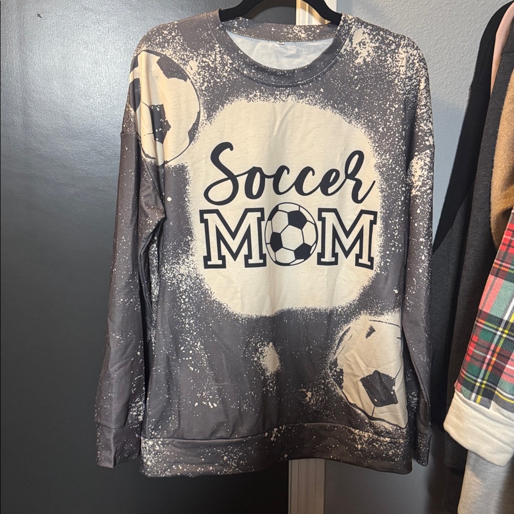 Soccer Mom Graphic Sweatshirt